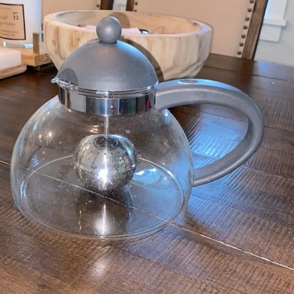 Glass tea kettle